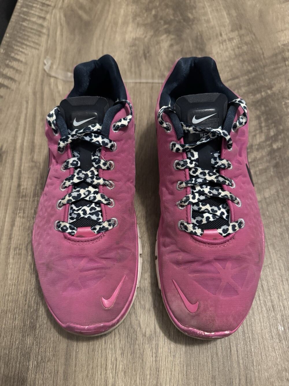 Nike Free 5.0 TR Fit 4 Women’s Size 8.5 Pink Black Training Shoes 555158-601